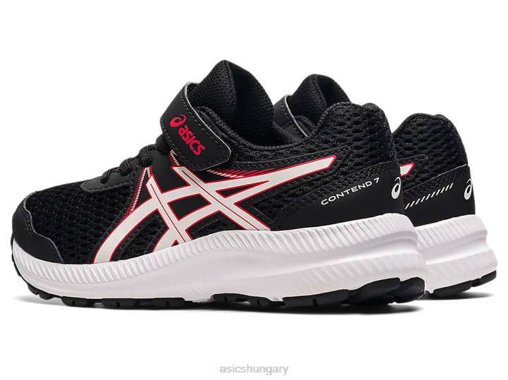 asics fekete/elektromos piros magyarország N2T24512