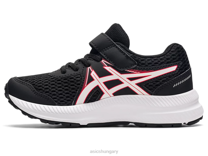 asics fekete/elektromos piros magyarország N2T24512