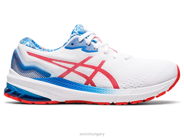 asics fehér/elektromos piros magyarország N2T23210