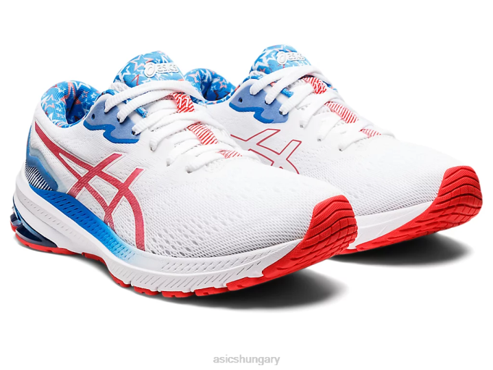 asics fehér/elektromos piros magyarország N2T23210