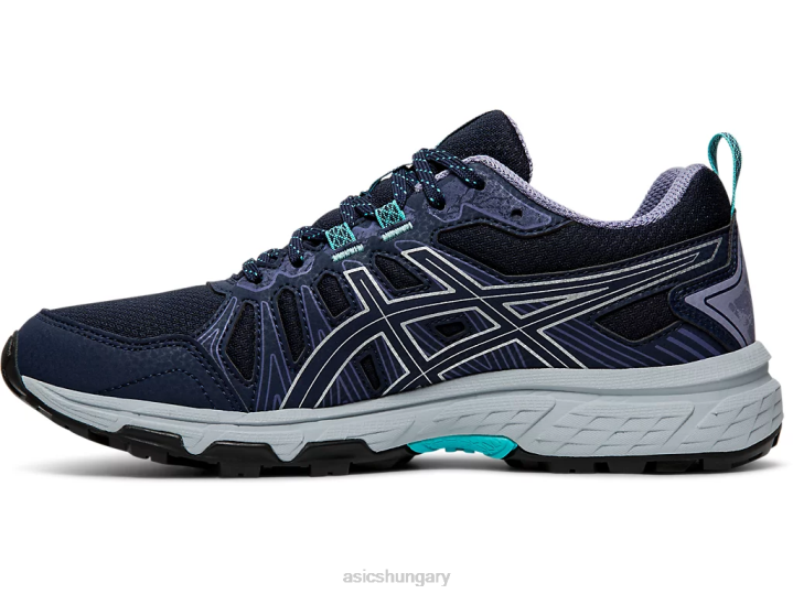 asics fekete ezüst magyarország N2T24008