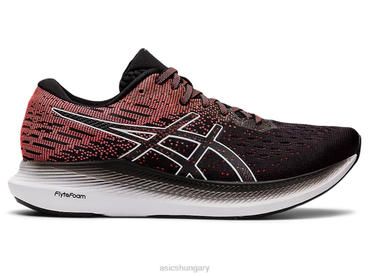 asics fekete/lángoló korall magyarország N2T23811