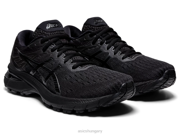 asics fekete magyarország N2T24122