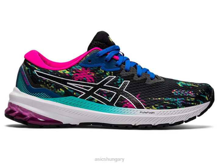 asics fekete/rózsaszín glo magyarország N2T23204