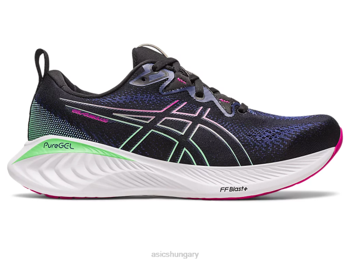 asics fekete/rózsaszín rave magyarország N2T22133