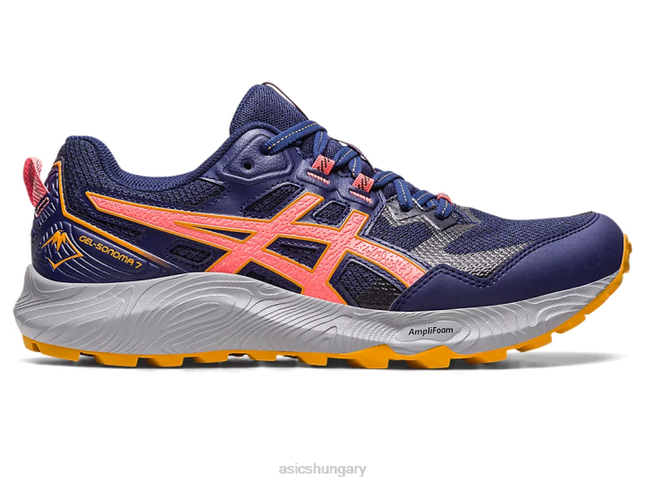 asics indigókék/papaya magyarország N2T22215