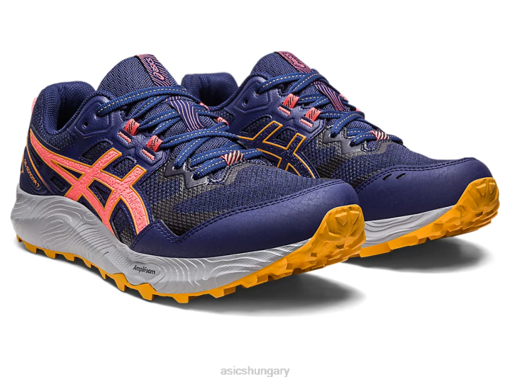 asics indigókék/papaya magyarország N2T22215