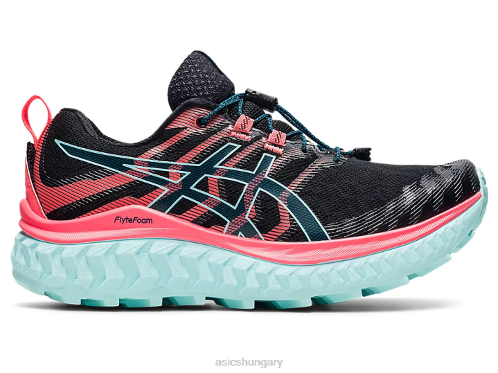 asics fekete/lángoló korall magyarország N2T23877